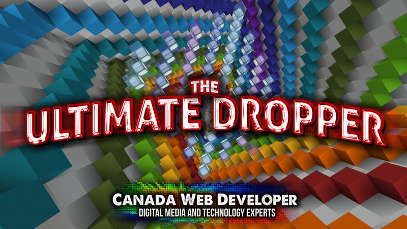 The Ultimate Dropper is a fun Minecraft dropper map with 9 different levels. Just reach the bottom of each level without dying to complete it. Have fun exploring the different ways to finish the levels! - 7 main levels. - 2 secret levels. - 9 levels in total. - By: Dannny0117 + MorganCreedFTW. - Published By: Canada Web Developer.