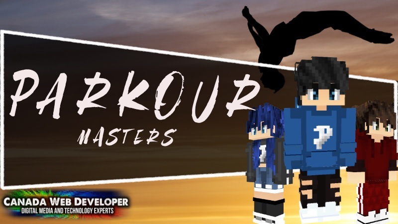 Parkour Masters is a Minecraft skin pack made for gamers that love to dash, flip, jump, and vault over obstacles to set all new records! 13 HD (128px) skins including: - 1 free - 12 parkour outfits 1 exclusive skin by: Dannny0117 Created and Published by: Dannny0117 + Canada Web Developer.